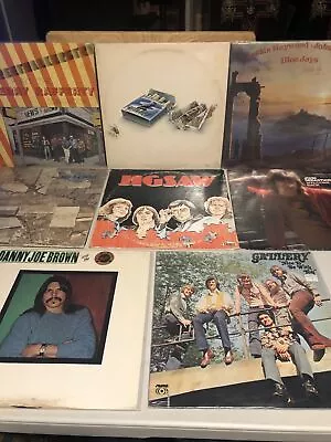 Lot Of (8) Classic Rock / Metal VINYL LP RECORDS RAFFERTY GALLERY YAMASHTA BROWN • $14.99