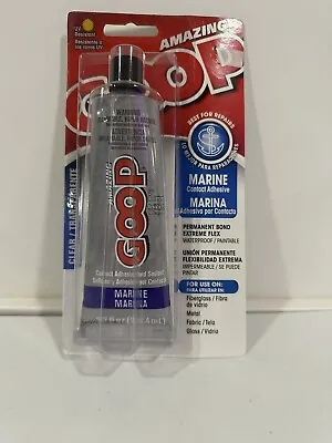 Amazing Goop Clear Marine Adhesive & Sealant 3.7 Oz. Paintable Waterproof 170011 • $13.99