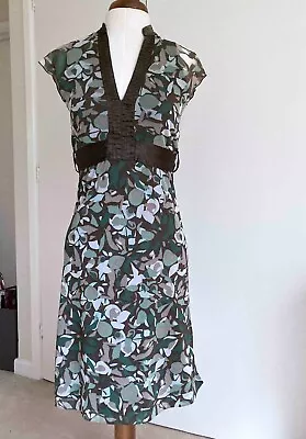 Gorgeous Mexx  Green Dress Size XS In Very Good Condition • £6