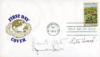 Jamie Wyeth - First Day Cover Signed Co-signed By: Henriette Wyeth Peter Hurd • $420