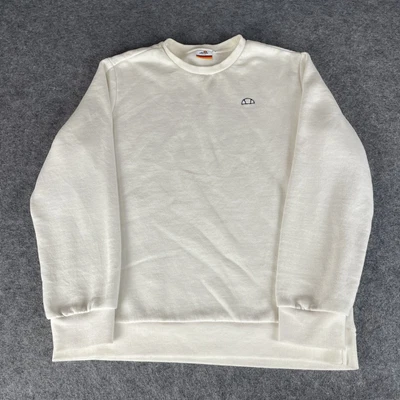 £16.99 • Buy ELLESSE Mens Off White Crew Neck Sweatshirt Pullover Jumper Medium (7801)