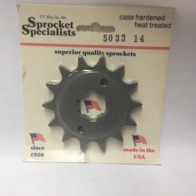 $18.98 • Buy Honda XR 500R 1983-1984 Front Sprocket 14 Tooth 5033 Motocross Motocycle Racing 