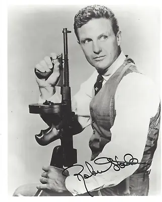 ROBERT STACK Signed In Role Of Eliot Ness UNTOUCHABLES 8x10  Coa • $55