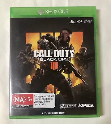 Call Of Duty Black Ops 4               Xbox One • $16