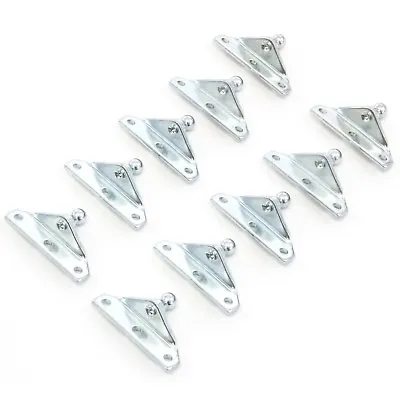 10MM Ball Stud Brackets For Gas Prop/Strut Spring Pack Of 10 For 10 Mm Steel New • $19.98