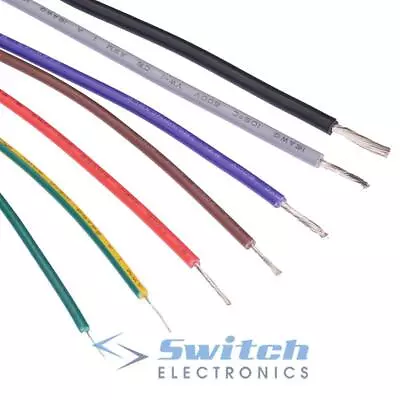 £6.39 • Buy UL1015 Stranded Tinned Copper PVC Cable Wire 14AWG To 24AWG