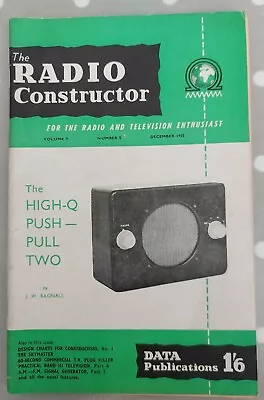 The Radio Constructor Magazine DEC 1955 • £4.99