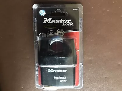 Master ProSeries Cylinder Closed Shackle Padlock 6327 • £24