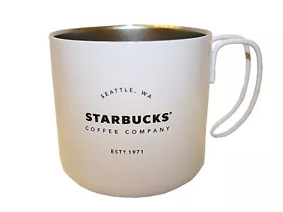 Starbucks Steel Camping Mug Stainless Steel 2016 Cup Camping Gatherings 12 Oz. • $15.99