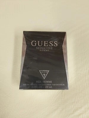 £20.99 • Buy GUESS Seductive Homme 100ml EDT Eau De Toilette Spray Fragrance For Him