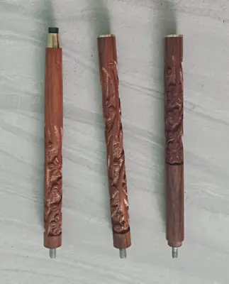 New Designer Solid Only Wooden Walking Shaft Stick Cane Antique Decor Handmade • $23.40