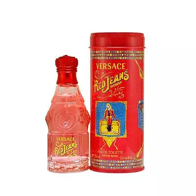 Red Jeans Perfume By Versus Gianni Versace 2.5 Oz 75 Ml EDT Spray For Women NEW • $29.99