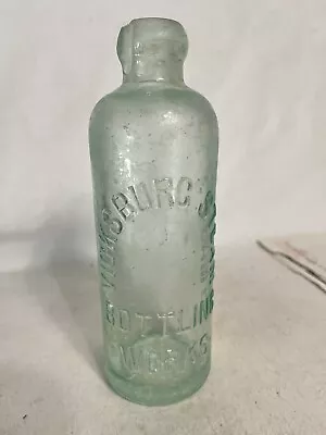 Rare P Vicksburg Mississippi Hutch Soda Bottle Vicksburg Steam Jug Soda • $20