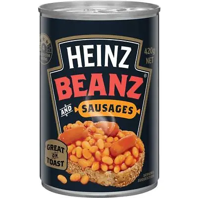 Heinz Baked Beans And Sausages Can 420g • $13