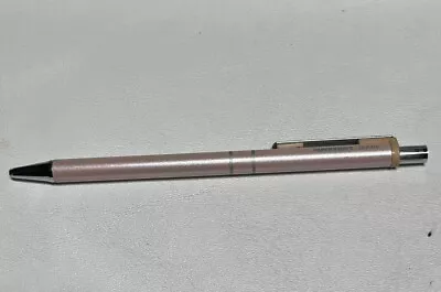 Vintage PAPER MATE JAPAN Pastel Pink Pearlescent DOUBLE HEART Ball Point Pen • $39.95