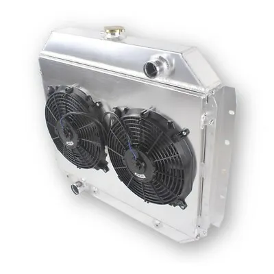$190 • Buy Radiator&2*Fans FOR 66-79 FORD F150 F250 F350 Bronco Truck 302/351/360/390/400ci