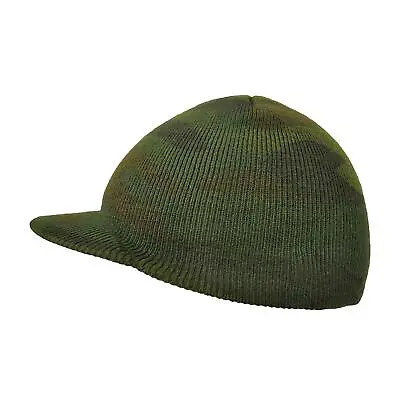 £6.99 • Buy Army Hat Camo Beanie Camouflage Fishing Hunting Peaked Jeep Unisex Watch Cap