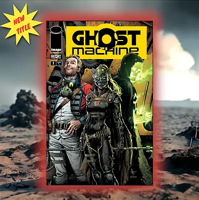 Ghost Machine #1 ~ One Shot ~ Gary Frank Cover ~ Image 2024! Cb891 • $9.95