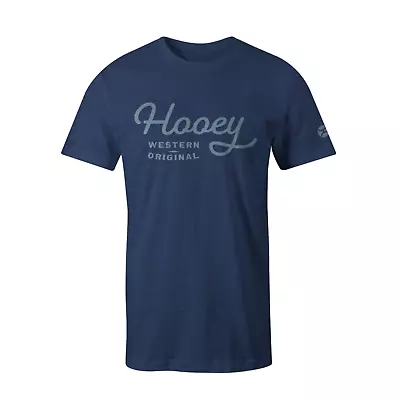 Hooey Men's OG Logo Graphic Navy Blue T-Shirt HT1566NV • $24.95