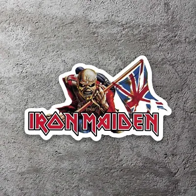 Iron Maiden The Trooper Vinyl Sticker 5  Wide - Includes Two Stickers • $5.99