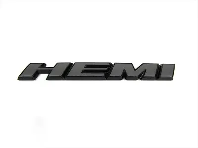 16-20 Dodge Challenger Gray Black Hemi Fender Emblem Badge Nameplate New Mopar • $60.68