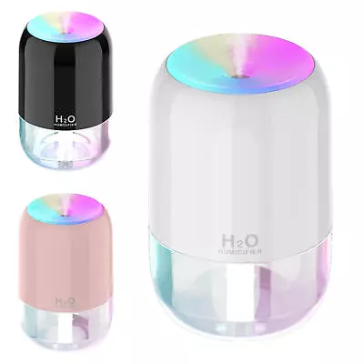 Car Air Purifier USB Diffuser Aroma Oil Humidifier Mist Led Night Light • $14.89