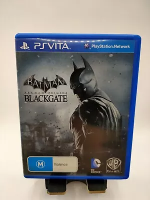 Batman: Arkham Origins Blackgate PlayStation Vita VGC COMPLETE  • $40