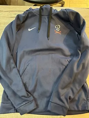 Men’s Navy Blue Nike Barstool Sports Performance Hoodie Size Large • $60