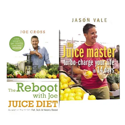 The Juice Master Juice Diet Collection 2 Books Set Joe Cross The Reboot Juice D • £14.99