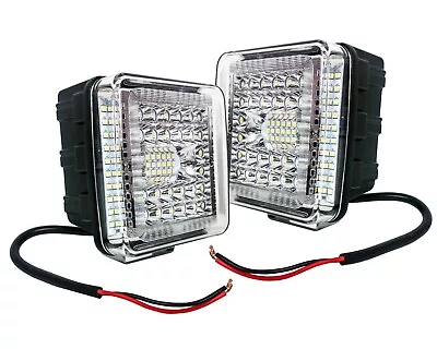 Snow Plow Boost Lights LED Heated Lamp Truck Tractor Headlight Tractor Suv Utv • $79.99