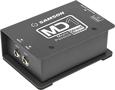 Samson MD1 Mono Passive Direct Box FREE SHIPPING • $49.99