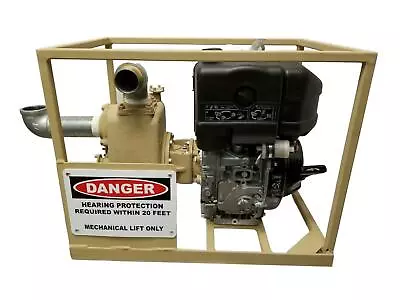 Lombardini Diesel American Marsh 2  Trash Water Pump 125GPM 50 FEET HEAD • $2546.77