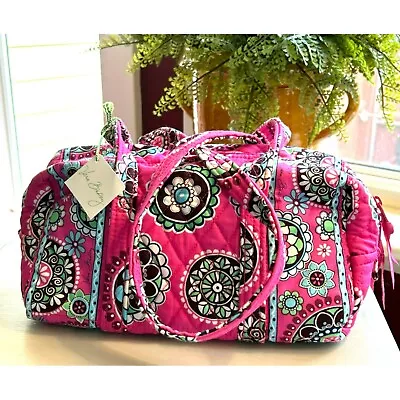 Vera Bradley Women's Pink Cupcakes Shoulder Bag Double Strap NWT Retired Pattern • $38.22