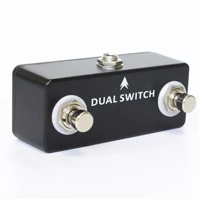 Mosky 2 Button Amp Footswitch Dual Momentary Footswitch TRS Amplifier Parts • $23.50