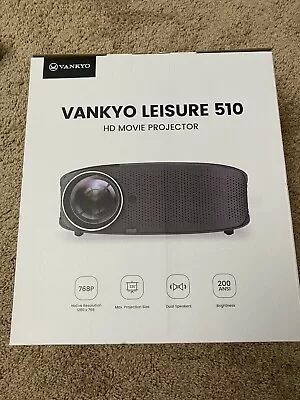 NEW VANKYO Leisure 510 HD Video Projector  • $66.88