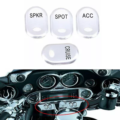 $6.48 • Buy Rocker Panel Switch Cover For Harley-Davidson Electra Glide Ultra Classic Flhtcu