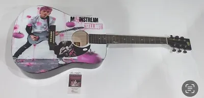 Mgk Signed Custom Acoustic Guitar Mainstream Sellout Machine Gun Kelly Jsa Coa • $999.99
