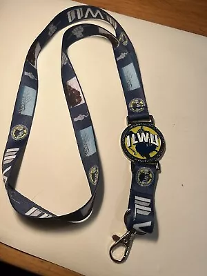 Ilwu Longshoremen Lanyards Keychain BLUE  • $22