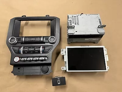 2019 Ford Mustang GT Touch Screen Face Plate Radio Module USB Port - OEM • $500