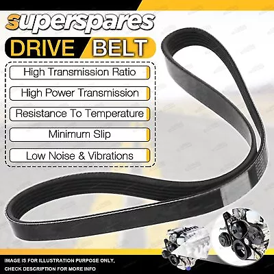 Superspares Drive Belt For Dodge Avenger Caliber PM Journey JC 2.0L DTFI Diesel • $41.95