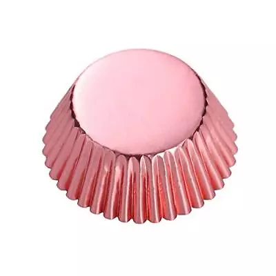 Rose Gold Metallic Paper Muffin Cupcake Liners Case Baking Cups 100 PcsStanda... • $8.39
