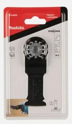 Genuine Makita Starlock Bow Plunge Cut Saw Blade 32mm Wood DTM50 DTM51 TM3000C • £13.86