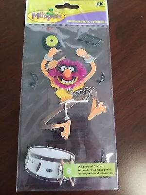 Muppets Animal EK Success Dimensional Sticker New • $12