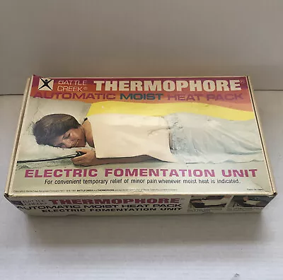 VTG Battle Creek Thermophore Automatic Moist Heat Pack Therapy 13” X 27  Nos New • $33.03