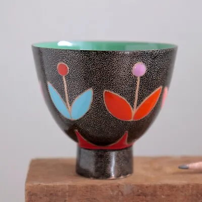 Fabulous Miguel Pineda Enamel Bowl Egg Cup Mexican Modern Mid-Century Modernism • $250