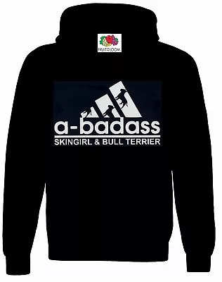 £24.99 • Buy Skinhead Skingirl & English Bull Terrier Dog Hoody