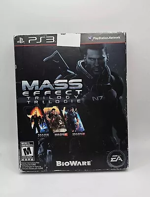 Mass Effect Trilogy (Sony PlayStation 3 2012)- NO MANUAL • $19.99
