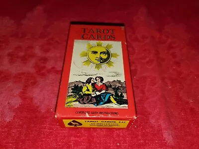 Vintage 1970 Tarot Card Boxed Set By Stuart R Kaplan / Ag Muller  Switzerland • $19.99
