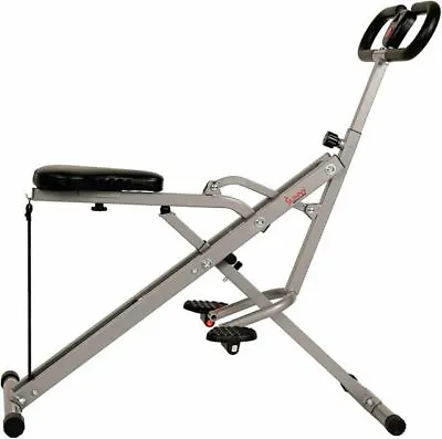 $125 • Buy Sunny Health & Fitness Squat Assist Row-N-Ride Trainer For Squat Exercise And Gl