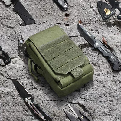 US Tactical MOLLE EDC Belt Pouch Tools Organizer Holder Gadget Case Waist Pack • $8.99